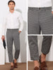 Plaid Dress Pants for Men&