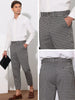 Plaid Dress Pants for Men&