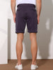 Stripes Pleated Front Business Summer Chino Dress Shorts
