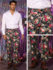 Floral Dress Pants for Men&
