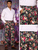 Floral Dress Pants for Men&