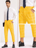 Plaid Printed Pants for Men&