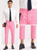 Plaid Printed Pants for Men&