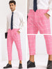 Plaid Printed Pants for Men&