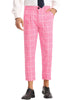 Plaid Printed Pants for Men&