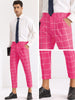 Plaid Printed Pants for Men&