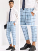 Plaid Printed Pants for Men&