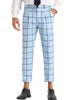 Plaid Printed Pants for Men&