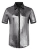 Disco Metallic Shirt for Men&