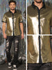 Disco Metallic Shirt for Men&