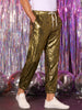 Metallic Jogger Pants for Men&