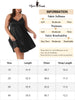 Plus Size Nightgown for Women Satin Camisole V-Neck Sleeveles Lace Trim Lingerie Dress Sleepwear