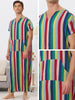 Striped Sleep Shirts for Men&