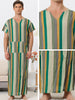 Striped Sleep Shirts for Men&