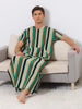 Striped Sleep Shirts for Men&