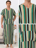 Striped Sleep Shirts for Men&