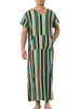 Striped Sleep Shirts for Men&