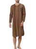 Striped Print Nightgown for Men&