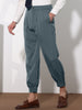 Cropped Double Pleated Zipper Leg Tapered Formal Dress Pants