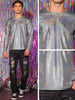 Metallic T-Shirt for Men&