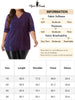 Sequin Relax Fit V Neck Sheer Sleeve Top