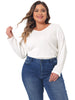 Knit Relax Fit V Neck Short Sleeve T-shirt