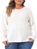 Knit Relax Fit V Neck Short Sleeve T-shirt