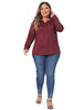 Knit Relax Fit Round Neck Short Sleeve Top