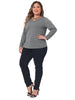 Stretch Relax Fit V Neck Short Sleeve Top