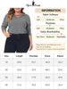 Stretch Relax Fit V Neck Short Sleeve Top