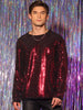 Sequins T-Shirt for Men&