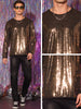 Sequins T-Shirt for Men&