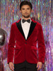 Velvet Suit Jacket for Men&