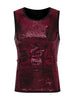 Sequin Tank Top for Men&