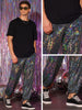 Sequins Drawstring Pants for Men&
