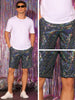 Sequins Shorts for Men&