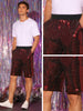 Sequins Shorts for Men&