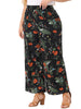 Women Plus Size High Waist Casual Wide Leg Long Palazzo Lounge Pants Trousers