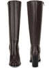 Round Toe Chunky Heel Knee High Boots for Women
