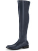 Round Toe Low Block Heel Over the Knee High Boots for Women
