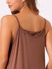 Womens Cami Nightgown Sleeveless Sleepwear Spaghetti Strap Pajama Cross Back Nightshirt M-3XL