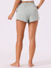 Womens Soft Pajama Bottom Stretch Drawstring with Pockets Sleepwear Lounge Shorts