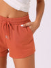 Womens Soft Pajama Bottom Stretch Drawstring with Pockets Sleepwear Lounge Shorts