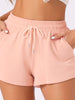 Womens Soft Pajama Bottom Stretch Drawstring with Pockets Sleepwear Lounge Shorts