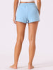 Womens Soft Pajama Bottom Stretch Drawstring with Pockets Sleepwear Lounge Shorts