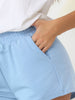 Womens Soft Pajama Bottom Stretch Drawstring with Pockets Sleepwear Lounge Shorts