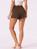 Womens Soft Pajama Bottom Stretch Drawstring with Pockets Sleepwear Lounge Shorts