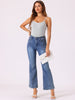 Womens Fit Camisole with Built in Bra Adjustable Spaghetti Strap Pajama Tank Tops Basic Camis Undershirt