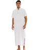 Henley Collar Nightshirts for Men&