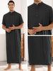 Henley Collar Nightshirts for Men&